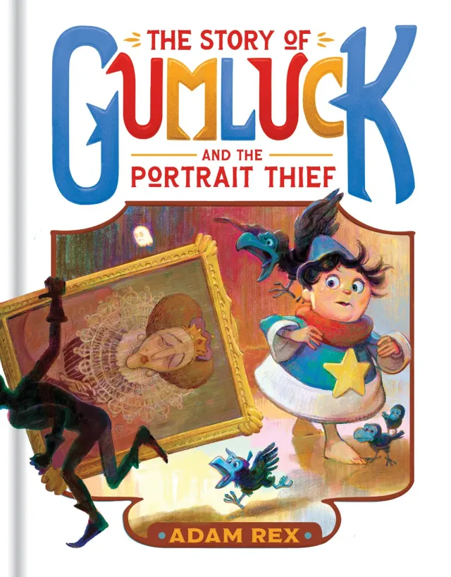 Gumluck Portrait Thief barnbok del 4 pocket Adam Rex