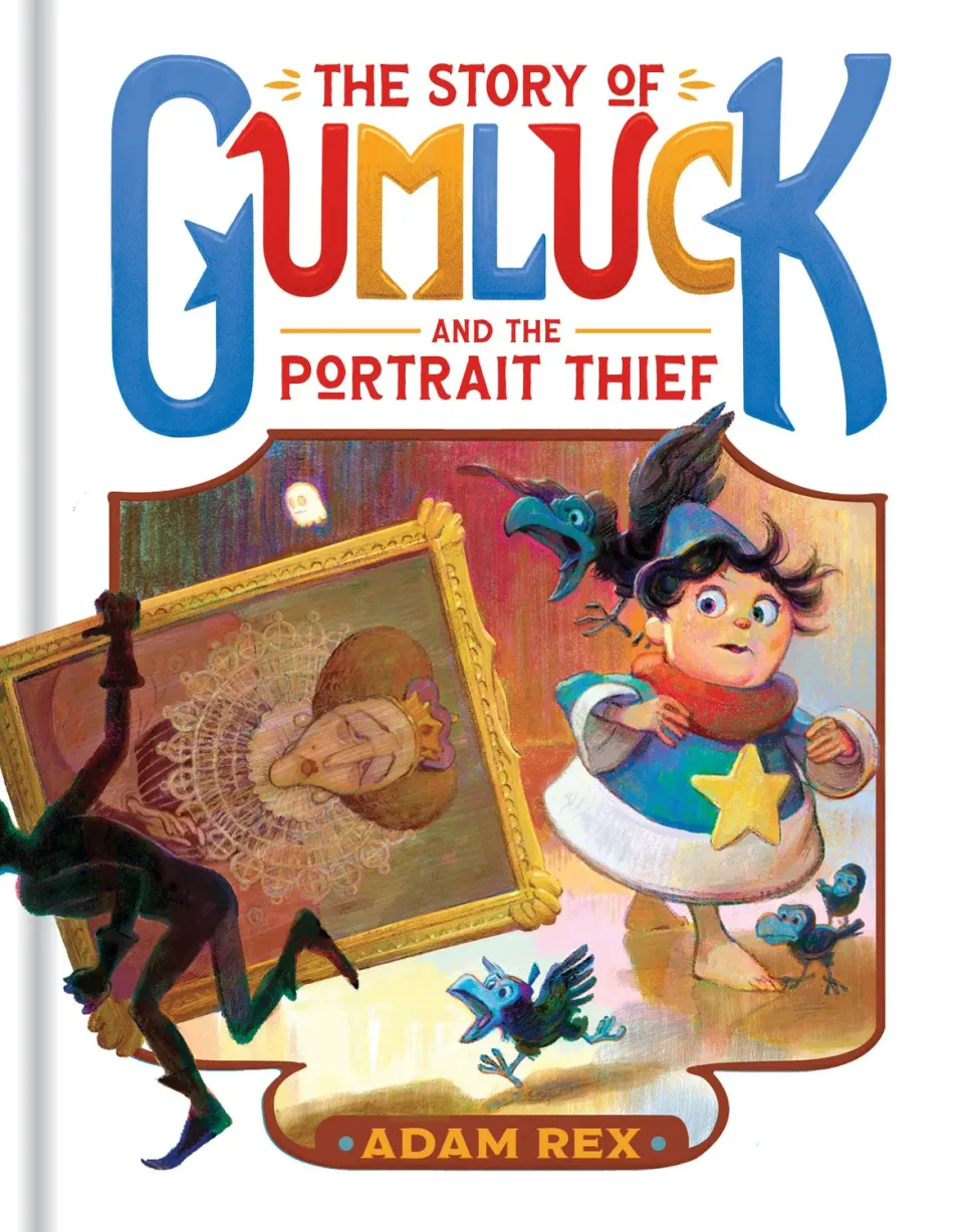 Gumluck Portrait Thief barnbok del 4 pocket Adam Rex