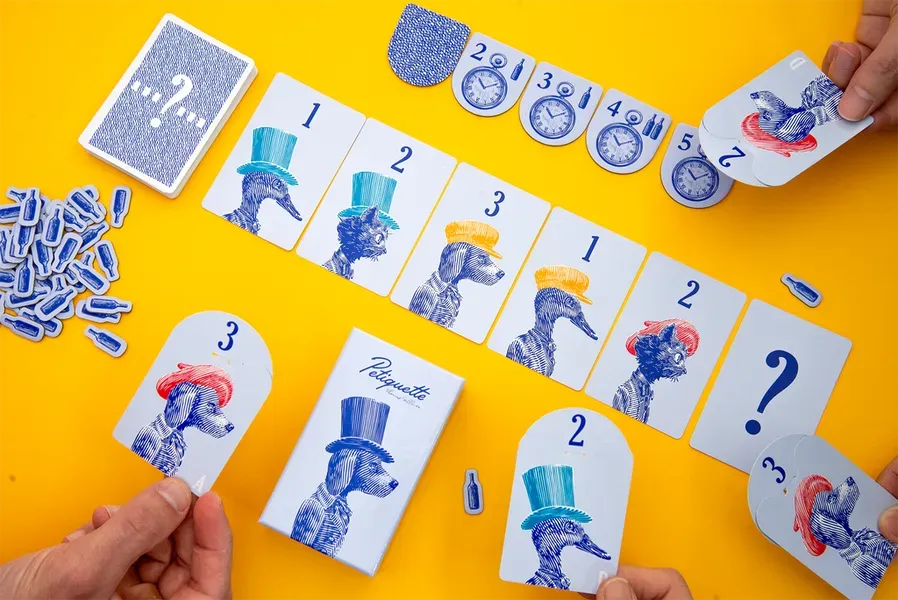 Oink Petiquette kortspel mönster 2-6 spelare