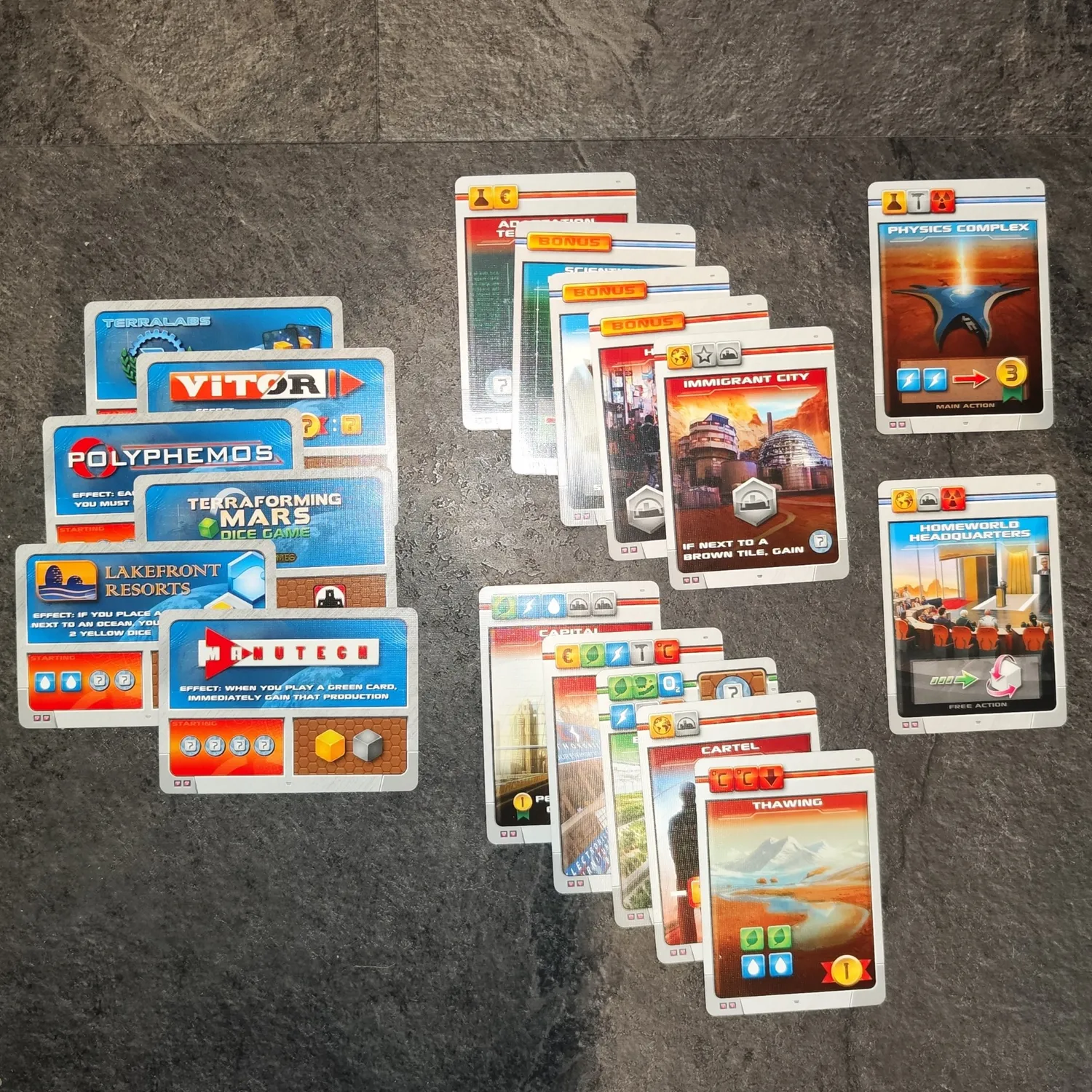 Terraforming Mars Dice Game Promo Pack 17 kort