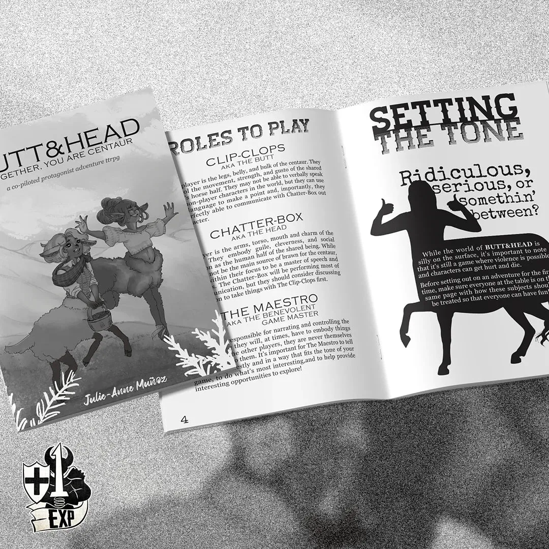 Dragon's Lair Butt&Head rollspel kentaur 2 spelare