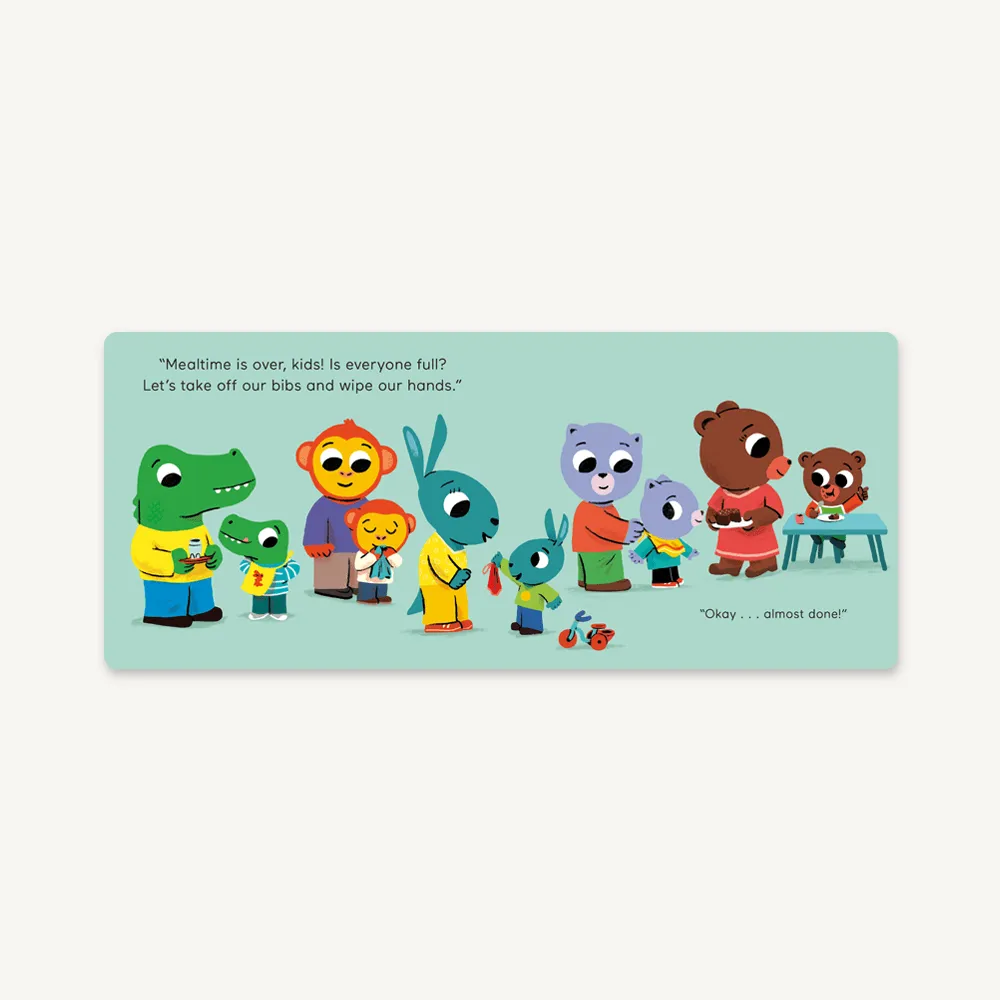 Games Room Pull and Play Mealtime pekbok med flikar