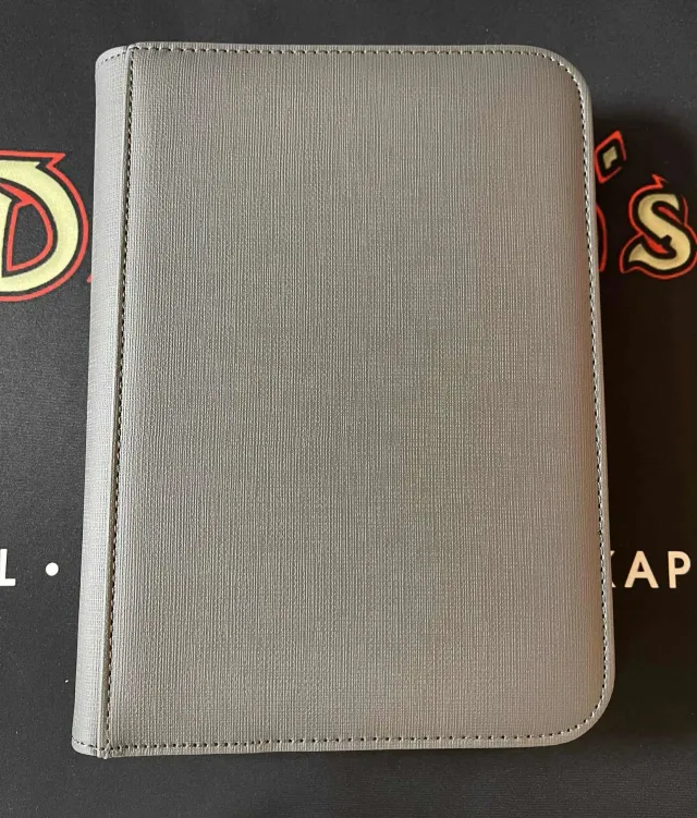 Dragon's Lair Zip Cardbinder 4-Pocket 80 kort grå