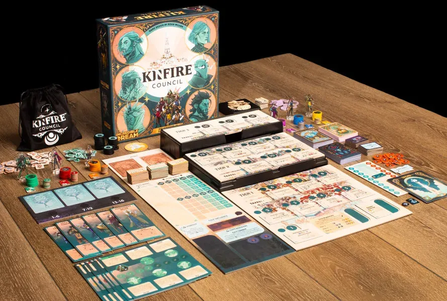 Dragon's Lair Kinfire Council strategispel 2–6 spelare