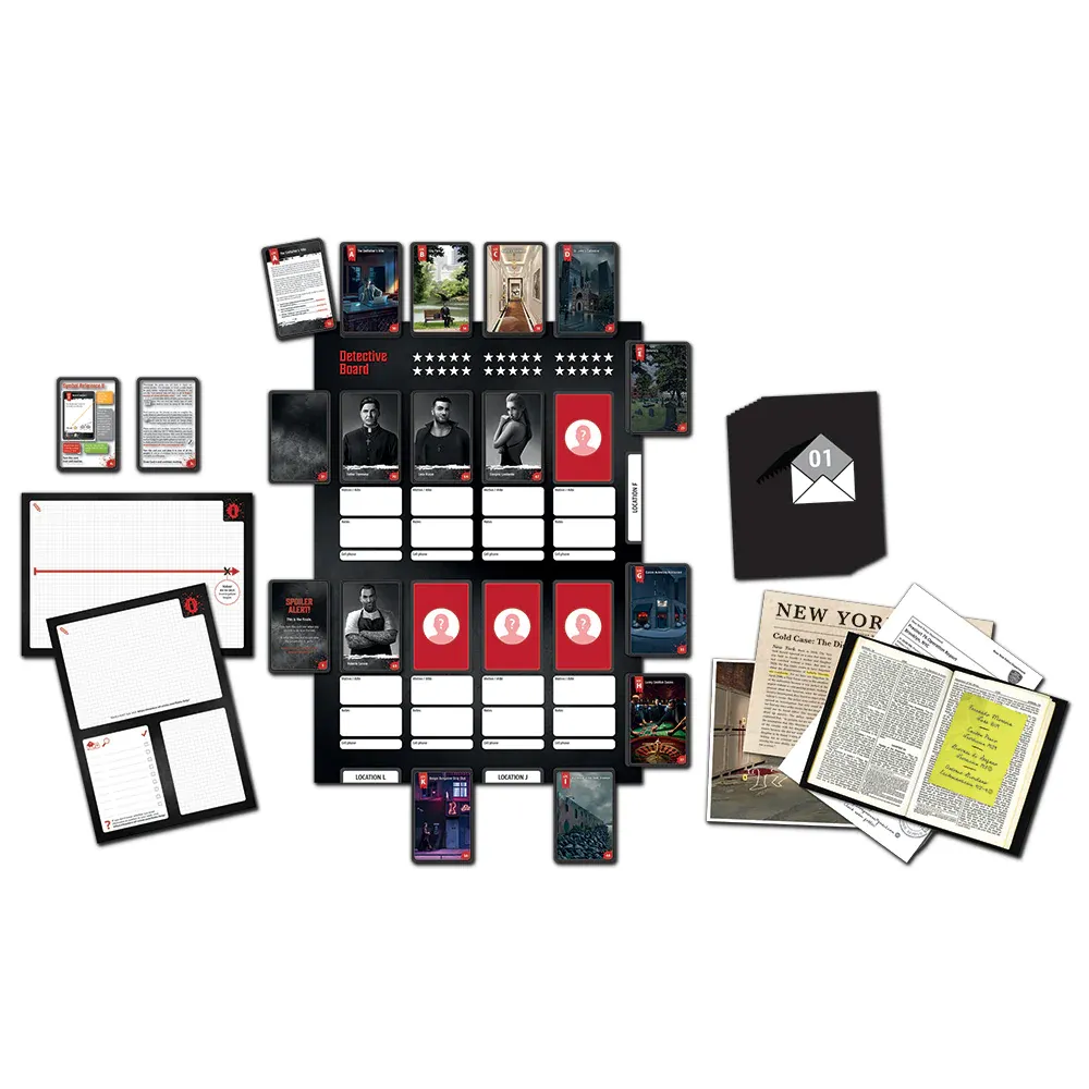 Kosmos Masters of Crime Vendetta sällskapsspel kooperativt