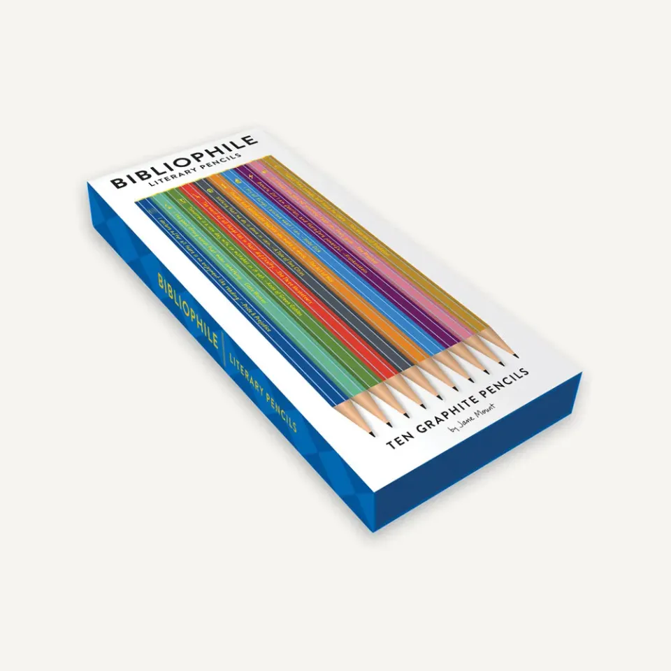 Games Room Bibliophile blyertspennor 10-pack citat