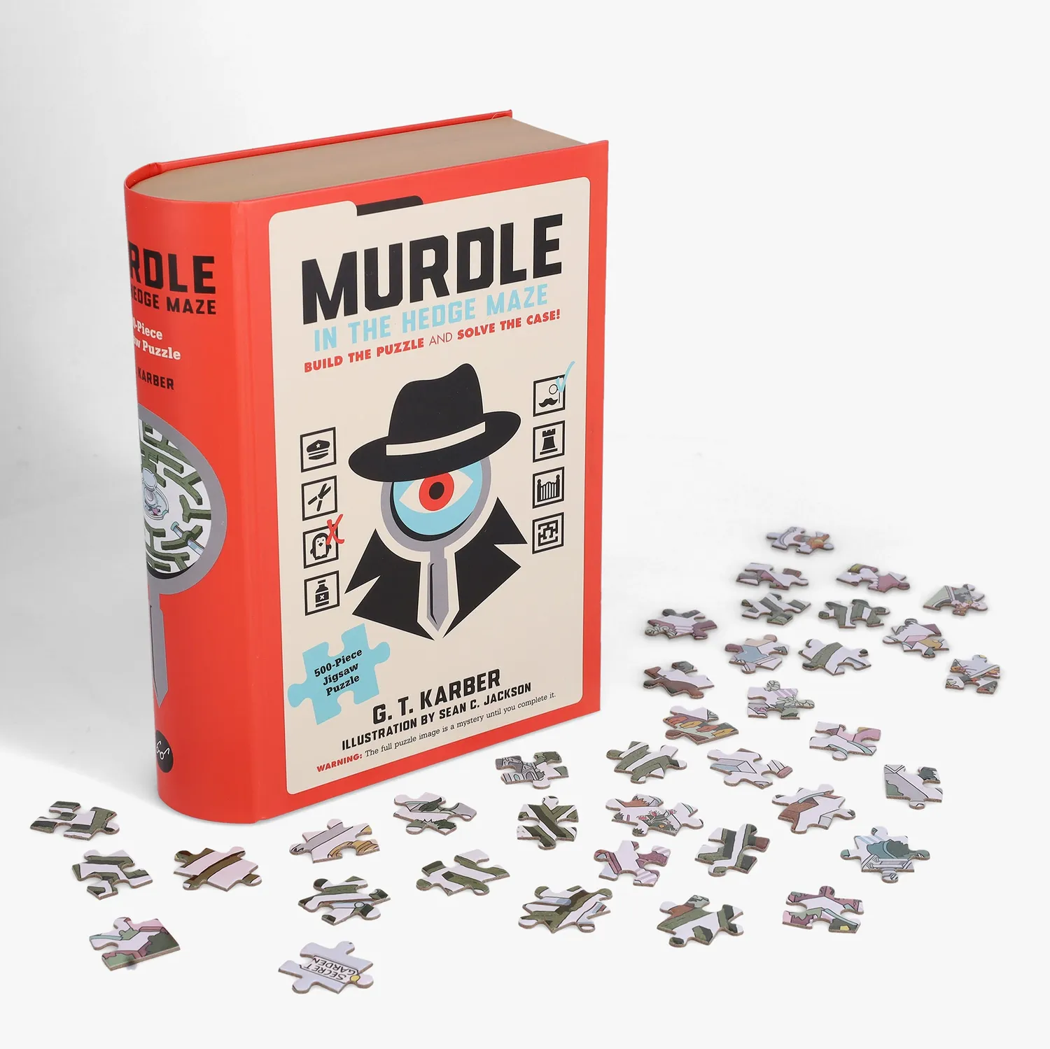 Games Room Murdle Hedge Maze pussel 500 bitar labyrint
