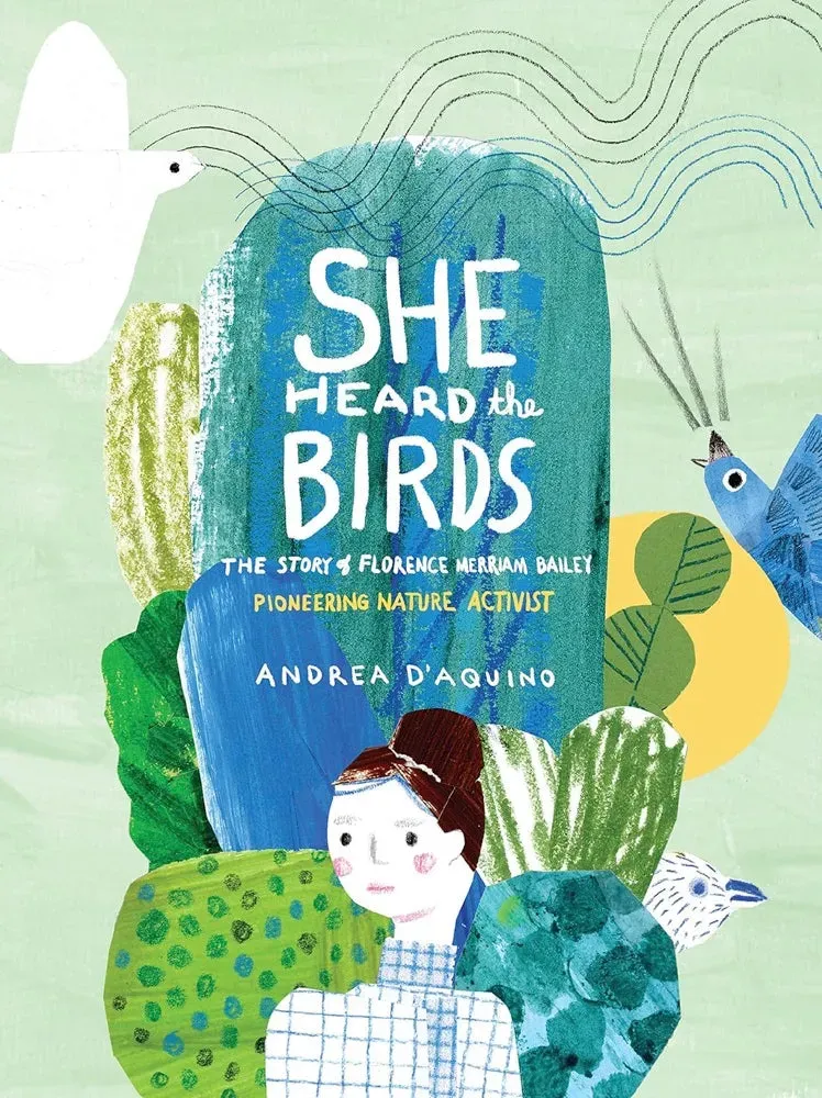 Chronicle Books She Heard the Birds bilderbok om fåglar
