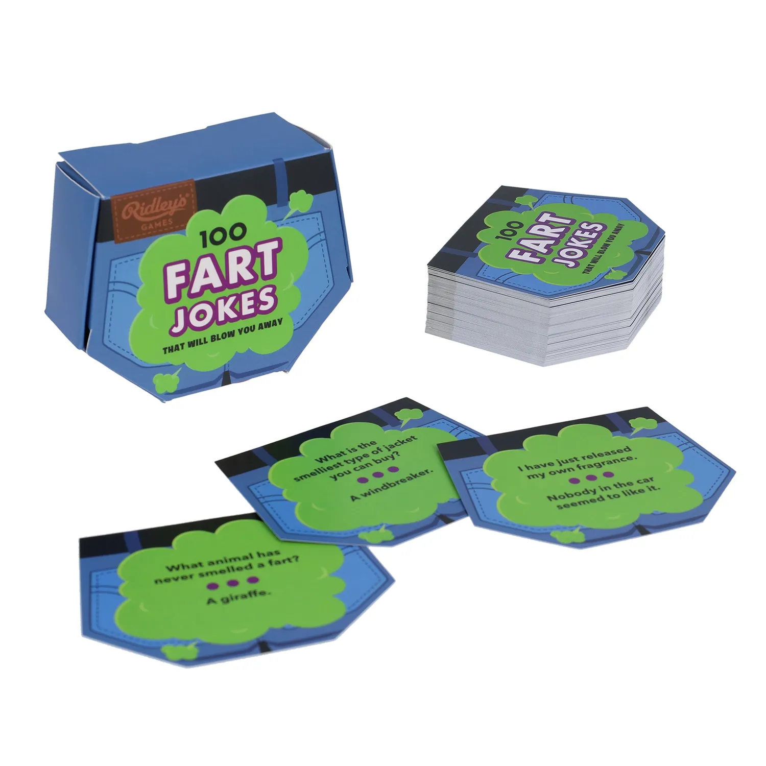 Games Room 100 Fart Jokes skämtbok prutthumor barn
