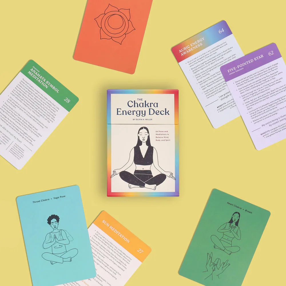 Games Room The Chakra Energy Deck kortlek 64 kort yoga