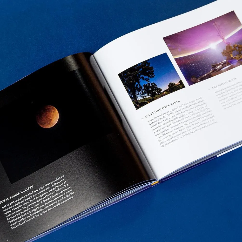 Games Room Stargazing fotobok NASA natthimmel