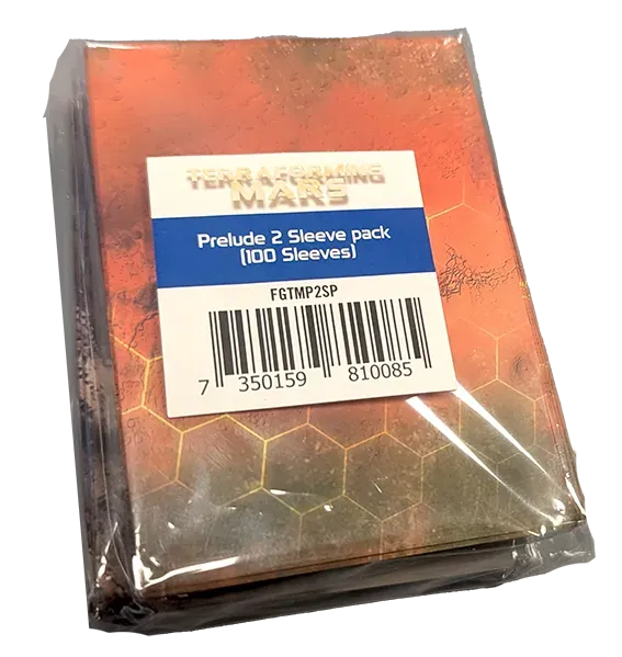 Terraforming Mars Prelude 2 Sleeve Set kortskydd 100-pack