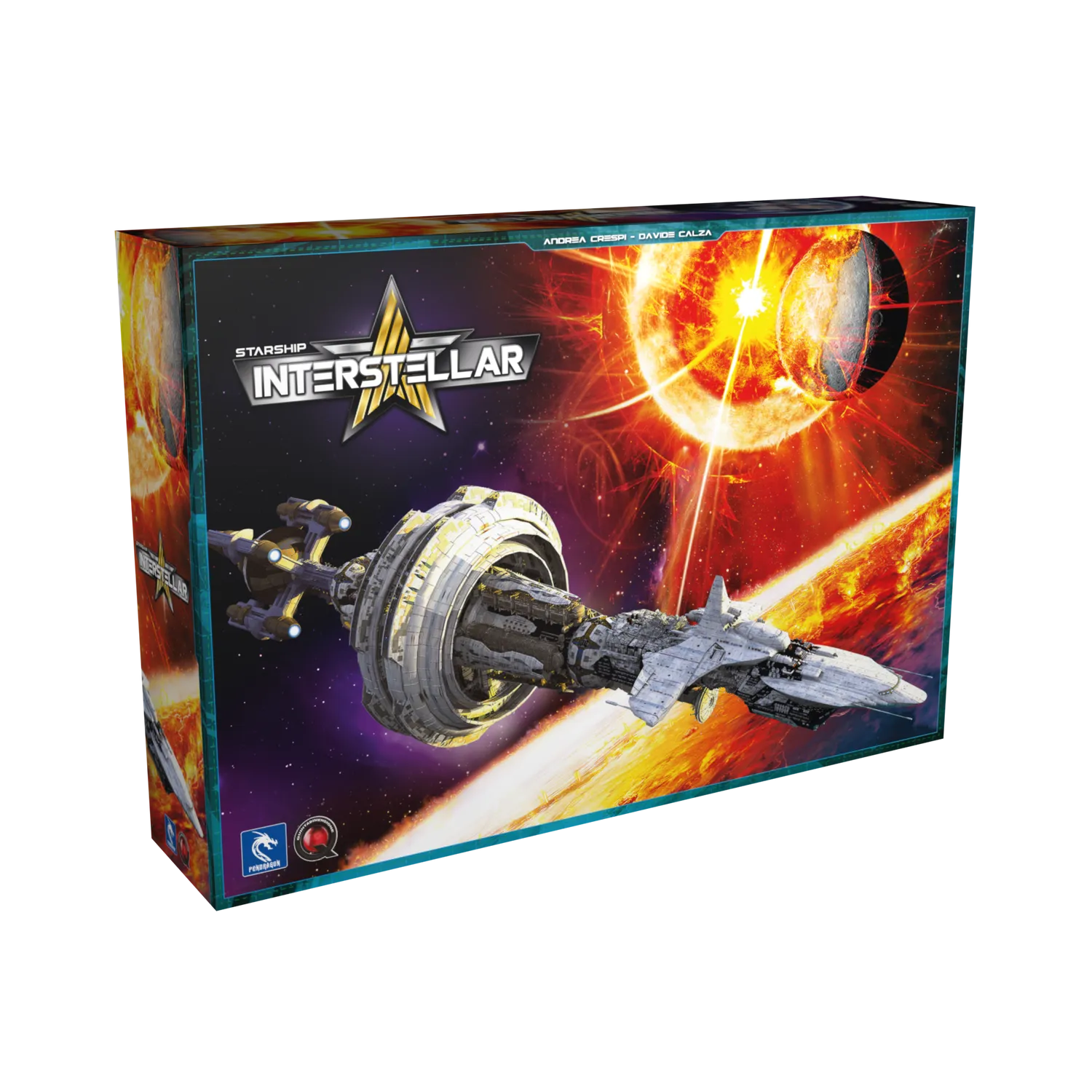 Pendragon Starship Interstellar brädspel rymd