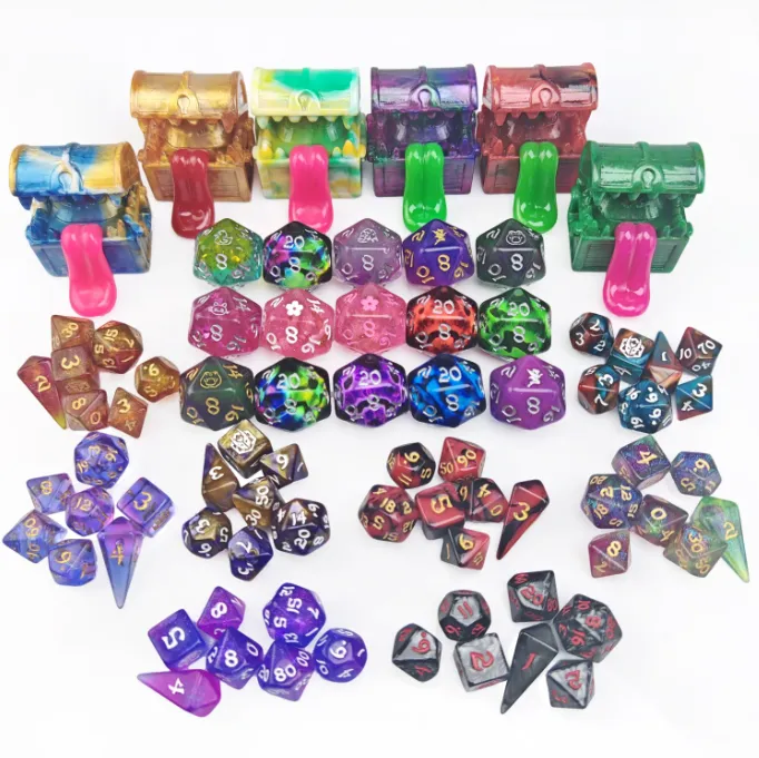 Dragon's Lair Box of Tricks tärningsset mimic chest
