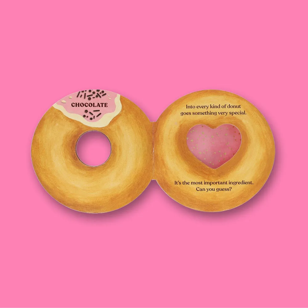 Games Room Made with Love Donuts! pekbok donutformad