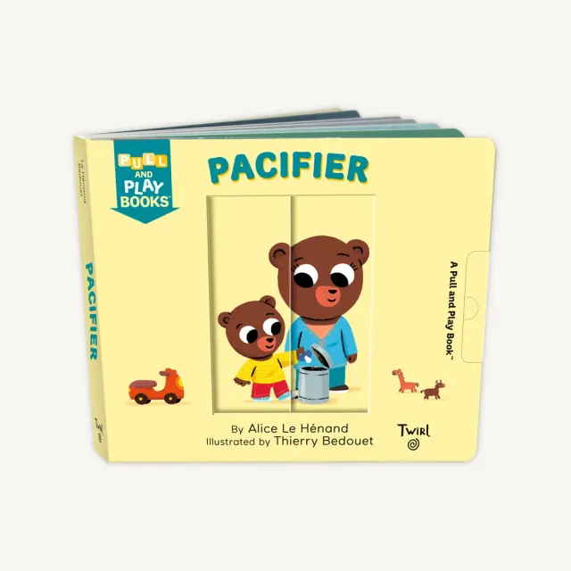 Games Room Pull and Play Pacifier pekbok napp