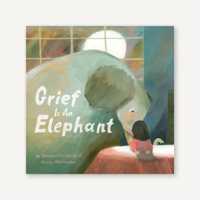 Games Room Grief Is an Elephant bilderbok sorg