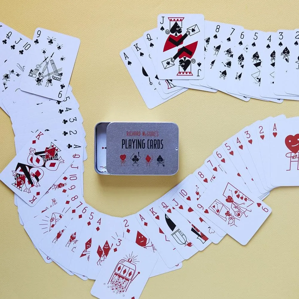 Games Room Richard McGuire's Playing Cards spelkort