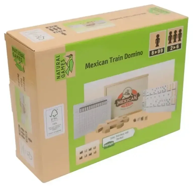 Mexican Train Domino dominospel trä