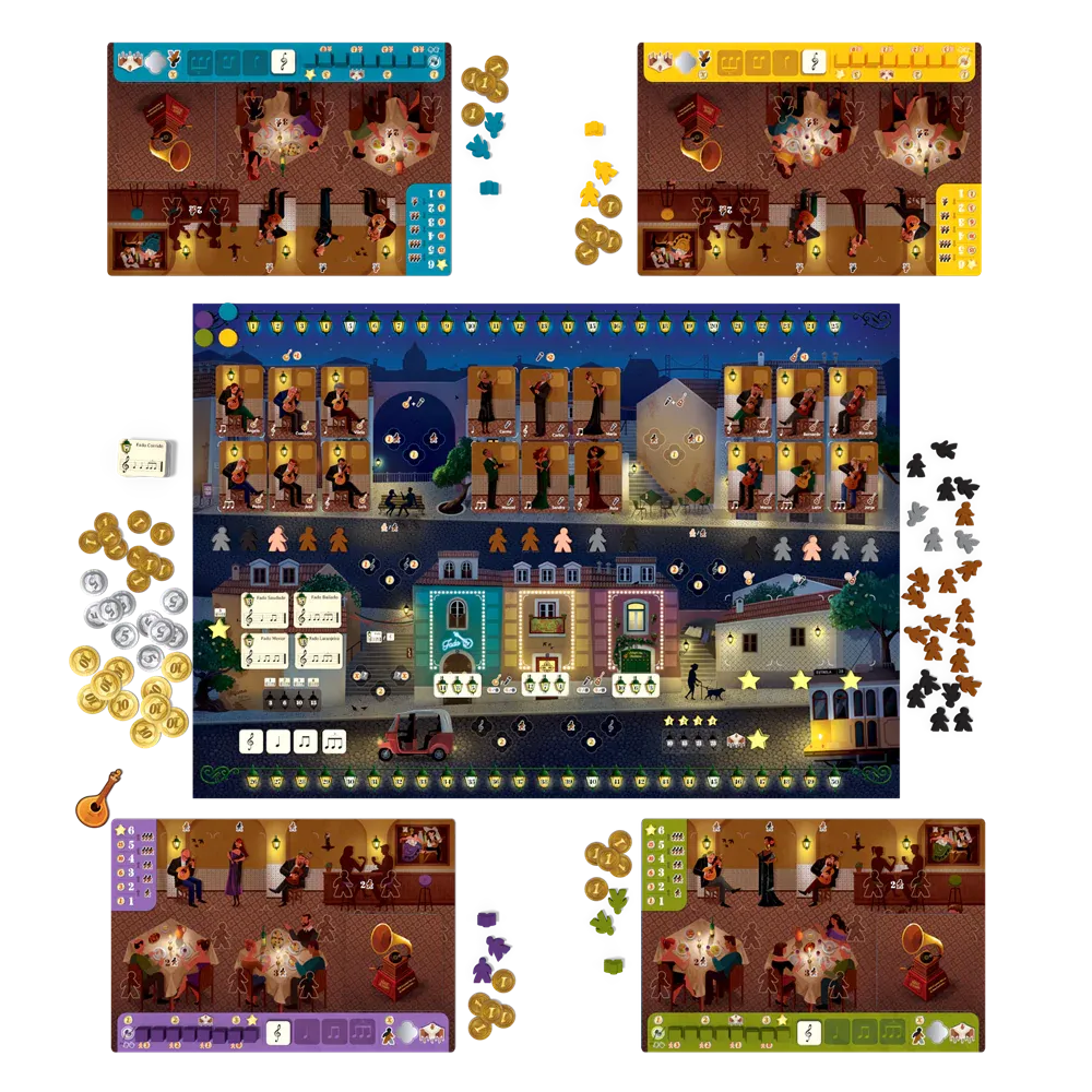 Dragon's Lair House of Fado brädspel 1–4 spelare