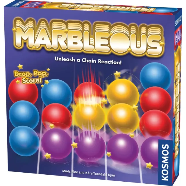 Kosmos Marbleous brädspel kulpop för familjen