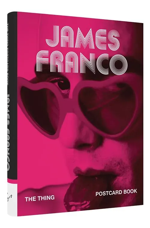Games Room The Thing Postcard Book James Franco 30 vykort