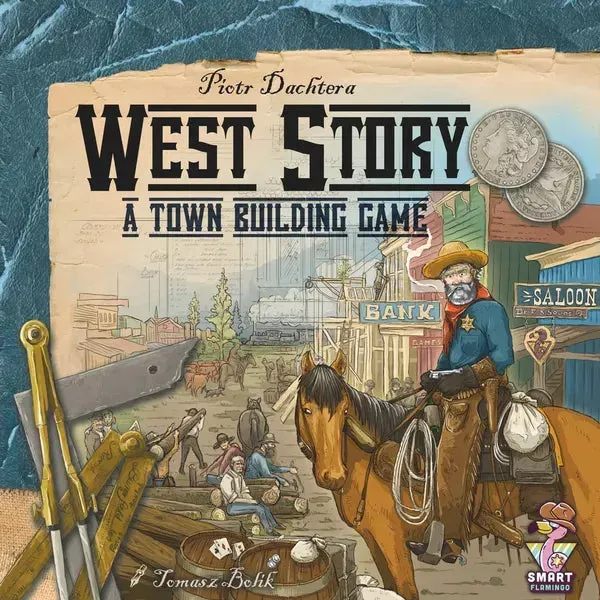 Dragon's Lair West Story brädspel 2-4 spelare västern