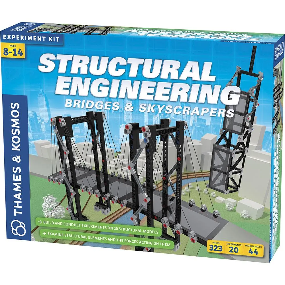Kosmos Structural Engineering experimentkit 20 experiment broar