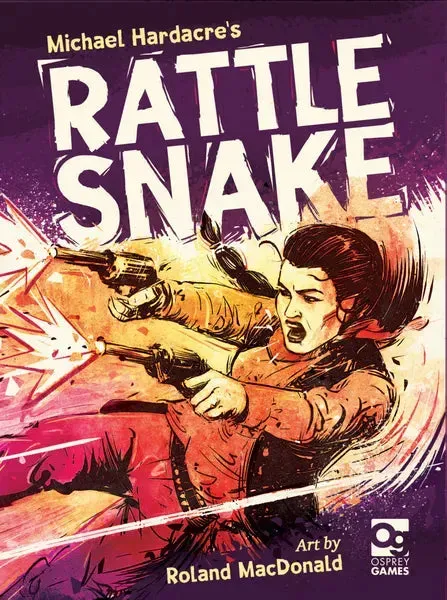 Rattlesnake kortspel 2 spelare western-duell