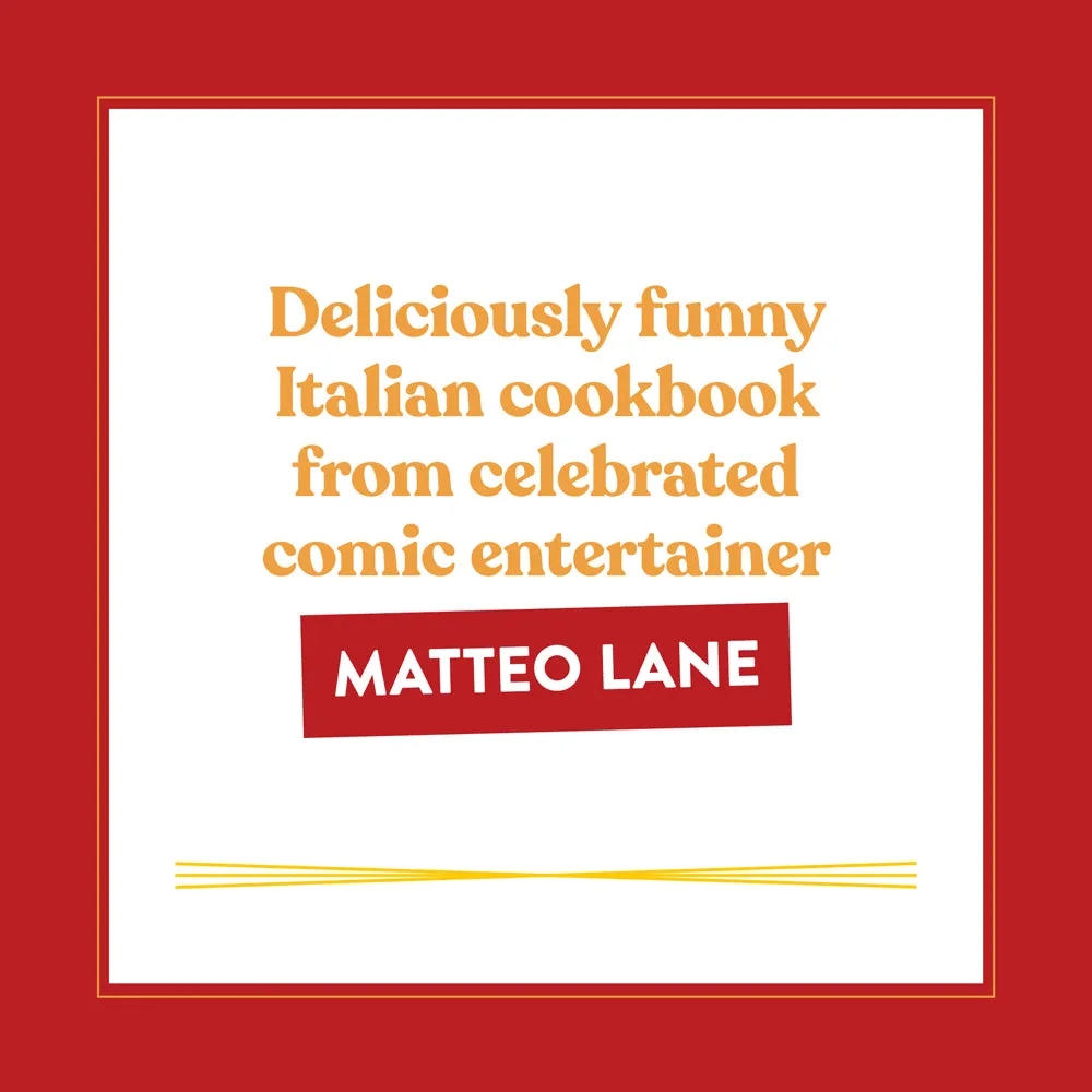 Games Room Your Pasta Sucks kokbok Matteo Lane pasta