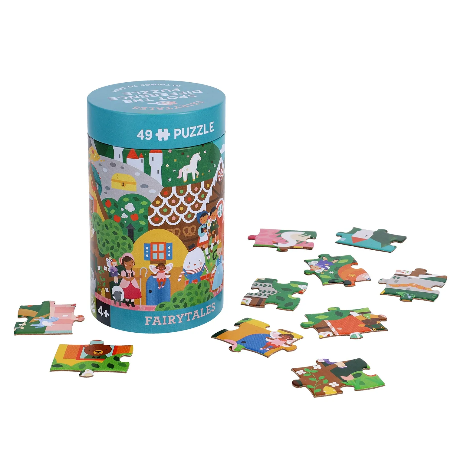 Games Room Spot the Difference Fairy Tales pussel sagor 3-5 år