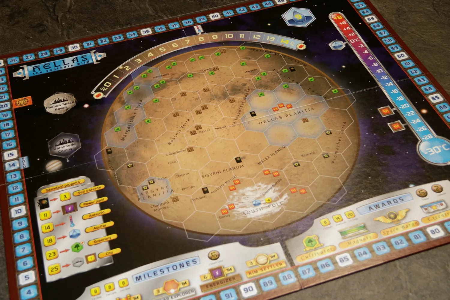 Terraforming Mars Hellas & Elysium expansion dubbel
