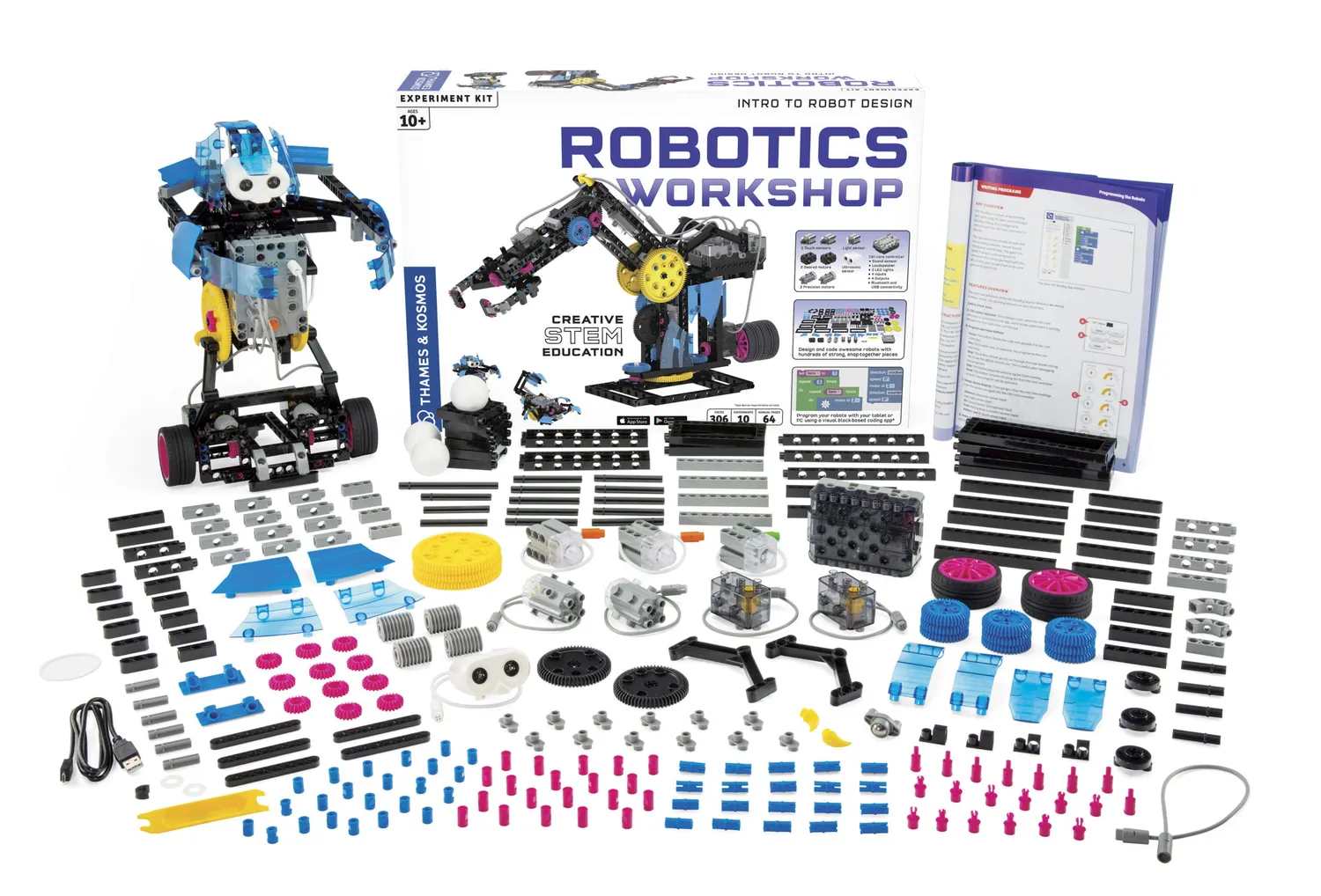 Kosmos 620377 Robotics Workshop robotkit 10 robotar