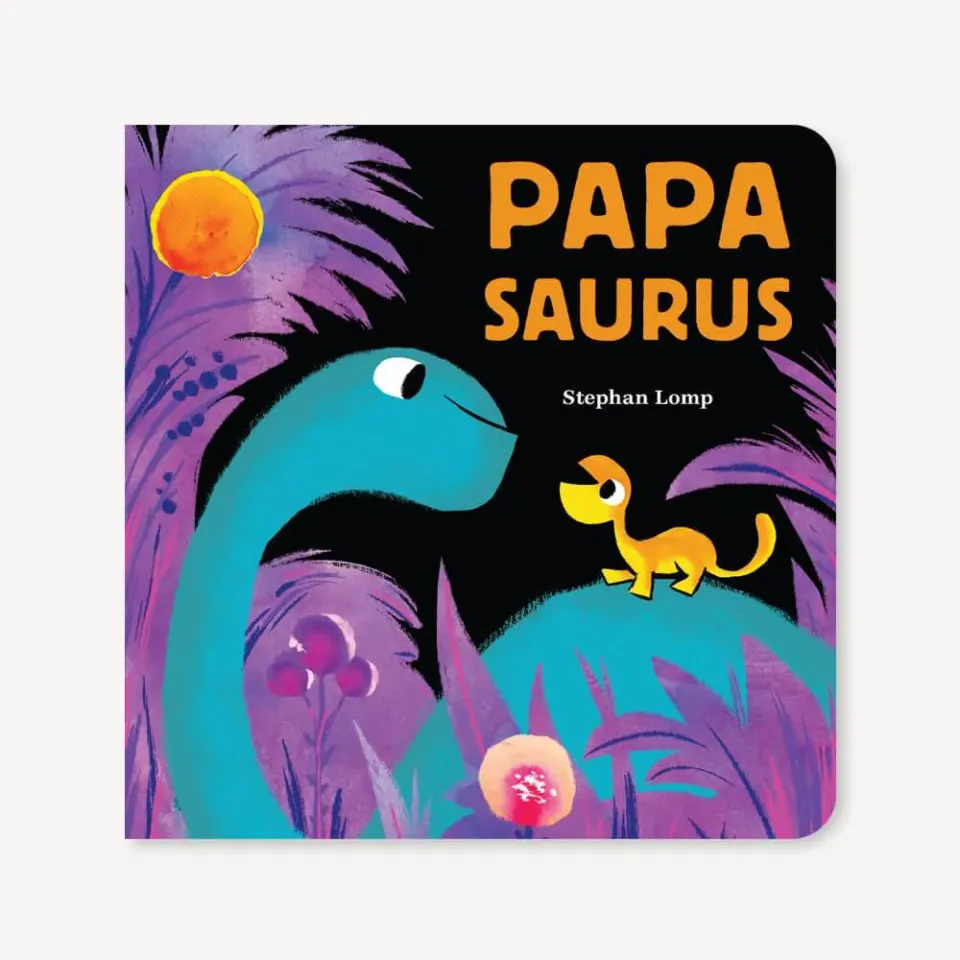 Games Room Papasaurus pekbok dinosaurier pappa-barn