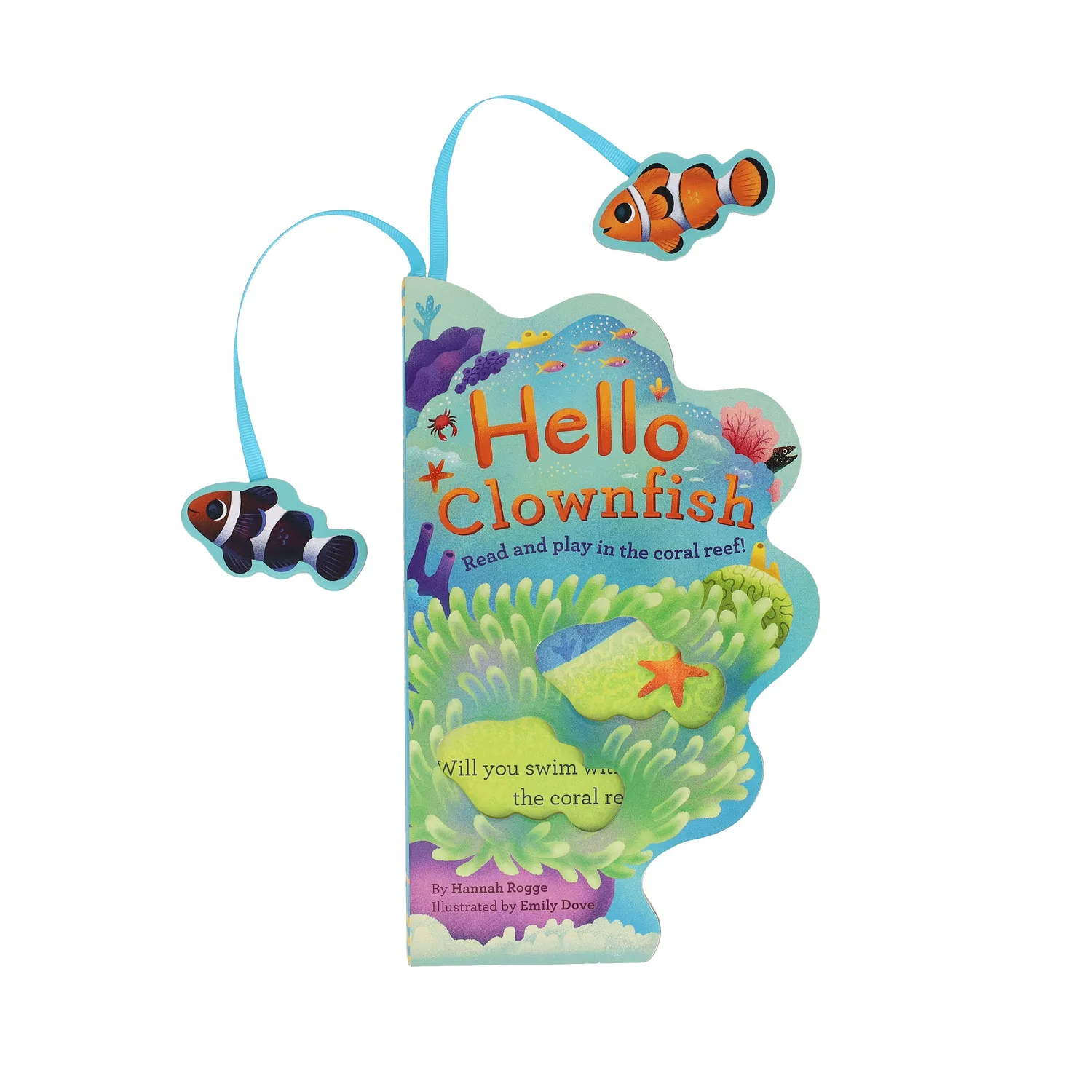 Games Room Hello Clownfish pekbok bandfigurer 0-5 år