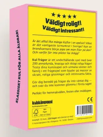 Dragon's Lair Kul frågor frågespel svenska regler 200 frågor