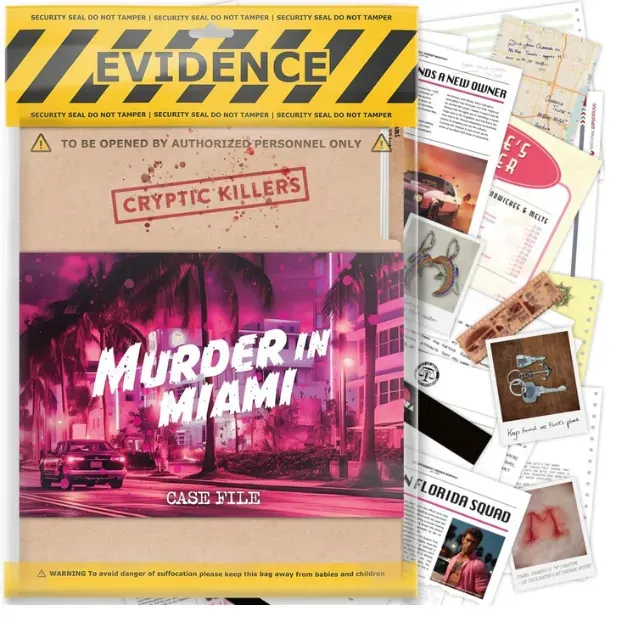 Cryptic Killers Murder in Miami cold case-spel 1985