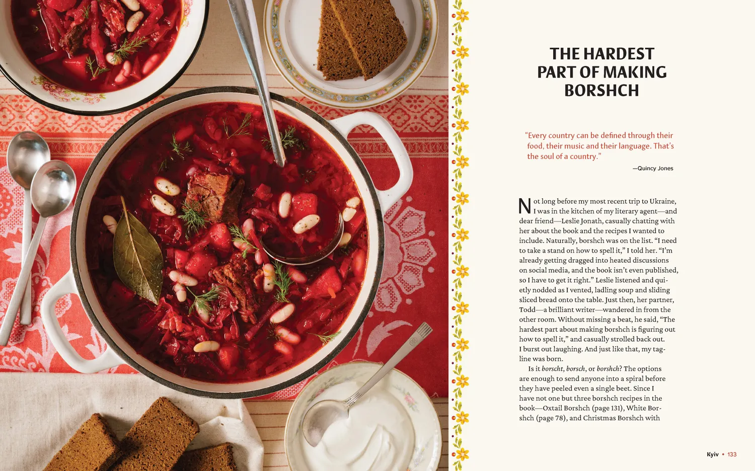 Chronicle Books Ukraine kokbok 100 ukrainska recept