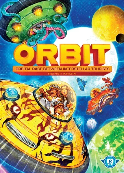 Dragon's Lair Orbit rymdspel familj 2-4 spelare