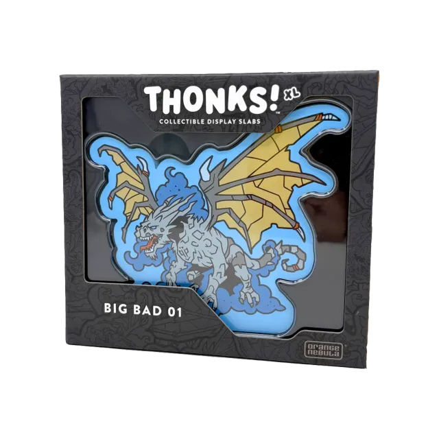 Orange Nebula Thonks XL Big Bad samlarfigur Stone Thragon