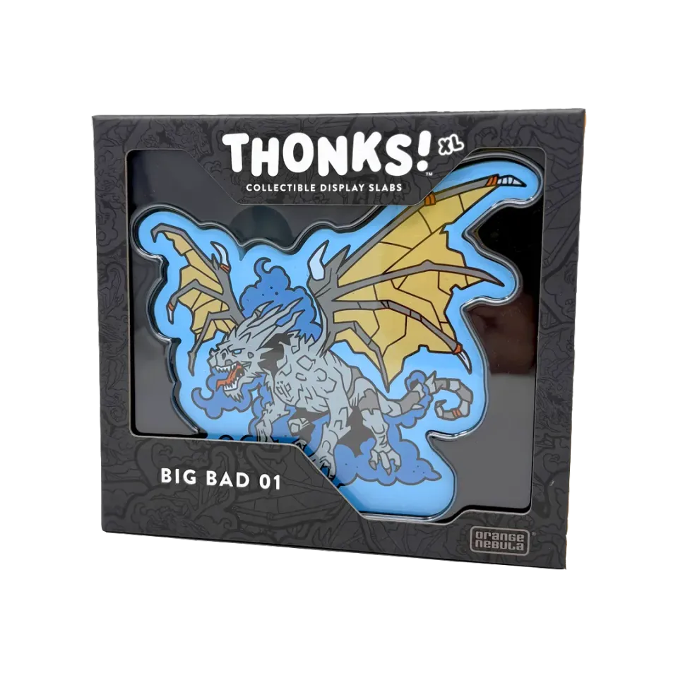 Orange Nebula Thonks XL Big Bad samlarfigur Stone Thragon