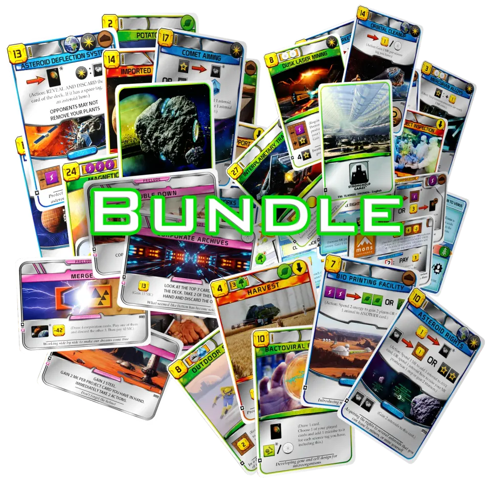 Terraforming Mars Promo Pack Bundle expansion komplett bundle