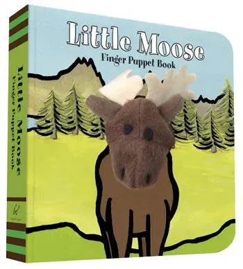 Games Room Little Moose fingerdockbok älg 0–2 år