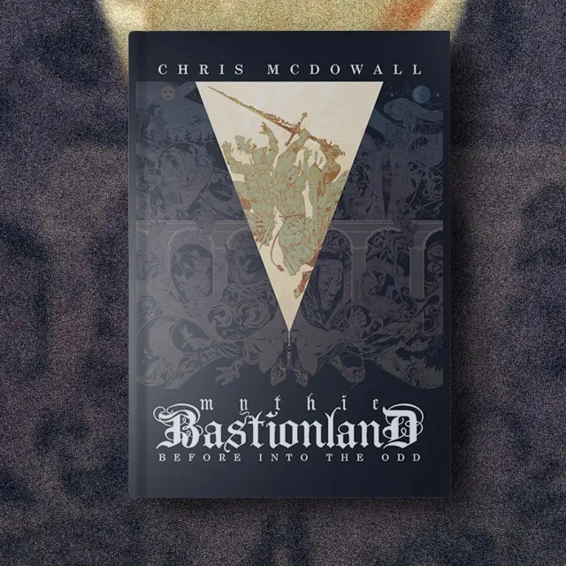 Mythic Bastionland rollspel fantasy hexcrawl EN