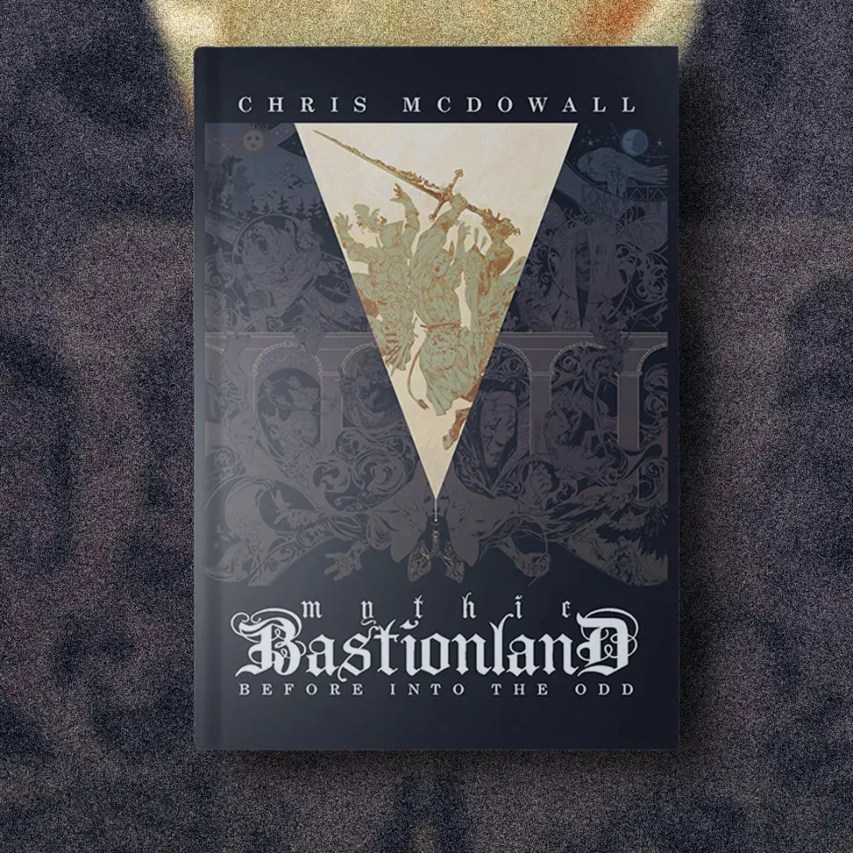 Mythic Bastionland rollspel fantasy hexcrawl EN