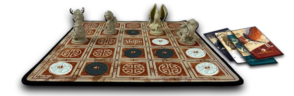 Pendragon Shijin brädspel strategispel 2 spelare