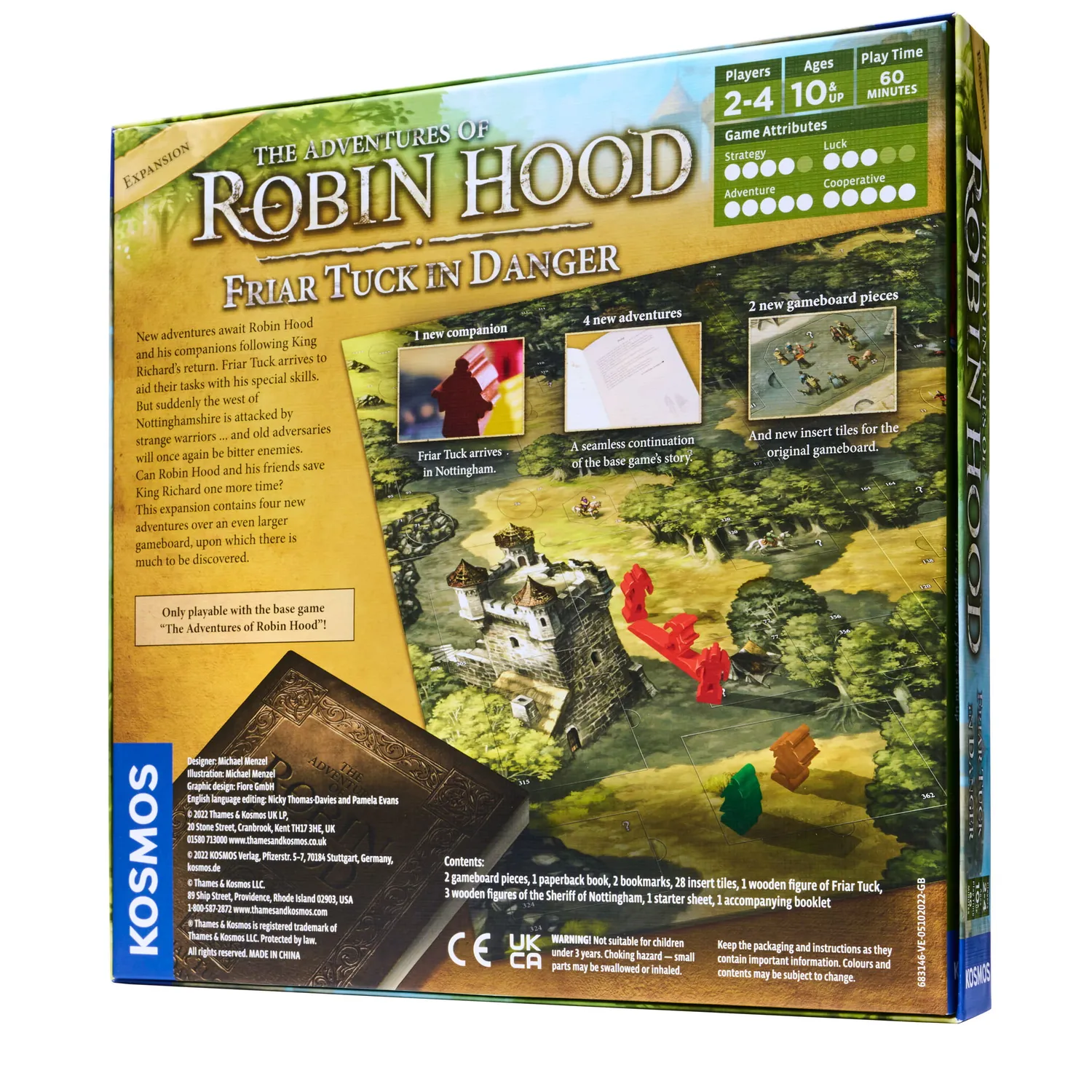 Kosmos Robin Hood Friar Tuck expansion äventyr