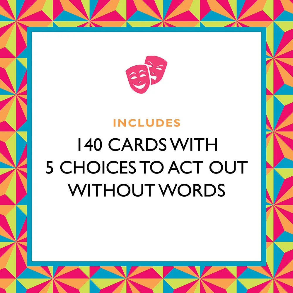 Games Room Pop Culture Charades charader 140 kort familj