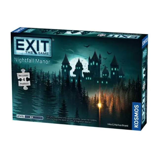 Kosmos Exit Nightfall Manor escapepusselspel med pussel