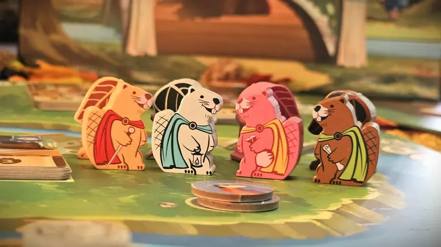 Kingdom Crossing brädspel 1-4 spelare strategi